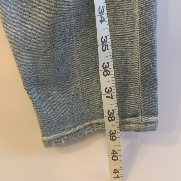 Hudson Jeans Barbara ripped skinny ankle jean baby face size 32 - Picture 6 of 12